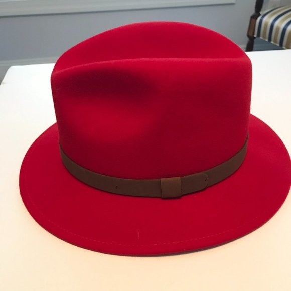 Orvis Other - Orvis Lite Felt "The Original" Packable Red Hat Size Large/X-Large